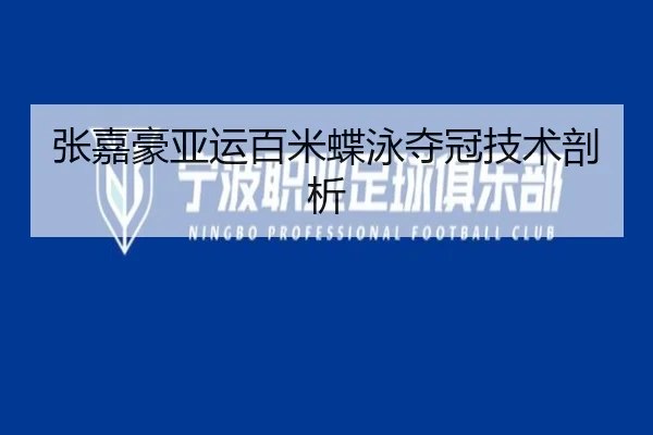 张嘉豪亚运百米蝶泳夺冠技术剖析